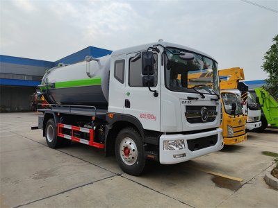 抽吸運(yùn)輸污水淤泥、糞便、沼液罐式車(chē)，國(guó)六排放吸污車(chē)抽吸快、適用面廣